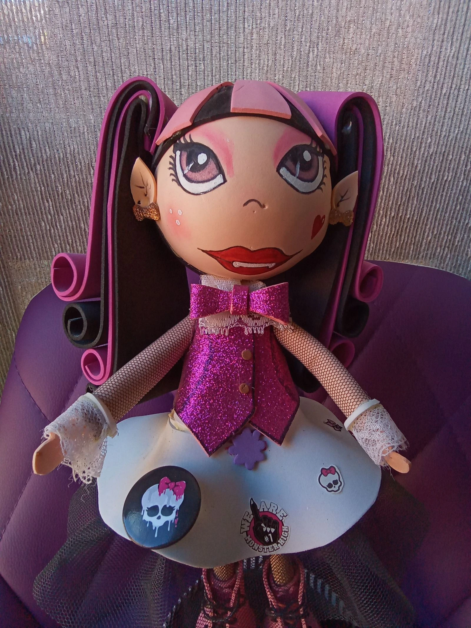 Muñeca fofucha Monster